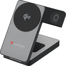 Verbatim Charge 'n' Go Qi2 Power Bank 10000mAh grau