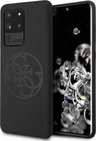 Guess Hard Cover Silicone 4G für Samsung Galaxy S20 Ultra schwarz