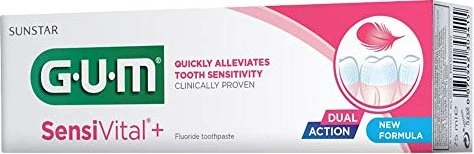 Sunstar Gum SensiVital+ Zahncreme, 75ml