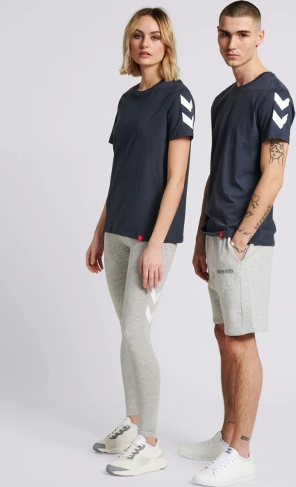 hummel Legacy Chevron T-Shirt kurzarm blue nights
