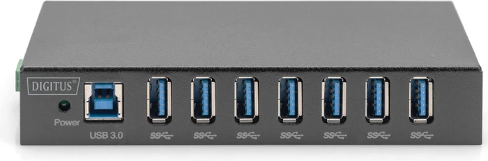 Digitus Industrial Railmount 7-port USB 3.0 Hub, USB-B 3.0 [Buchse]