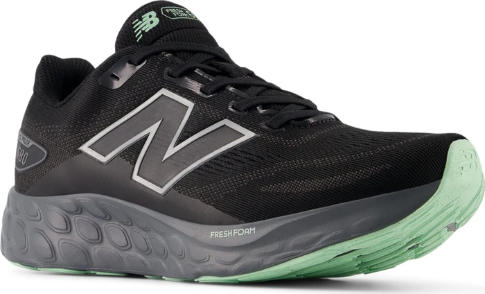 New Balance Fresh Foam 680v8 Waterproof black/castlerock/lab green (Damen)