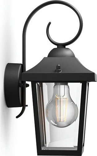 Philips myGarden Buzzard Wandleuchte schwarz