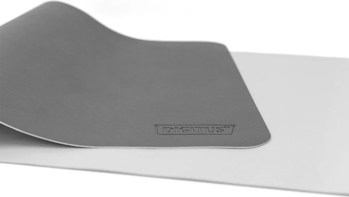 Digitus Schreibtischunterlage Mauspad, 900x430mm, grau/dunkelgrau
