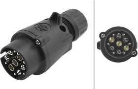Hella 7 polig Stecker Schraubkontakt