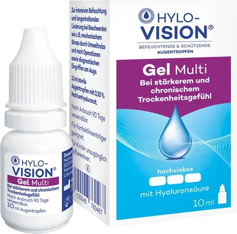 Hylo-Vision Gel Multi Augentropfen, 10ml