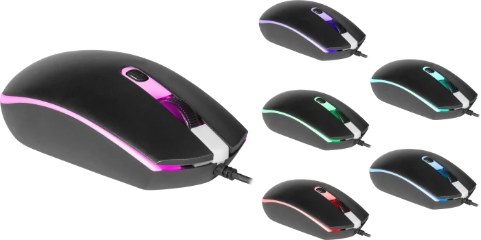 Defender Dot MB-986 Wired Optical Mouse schwarz, USB