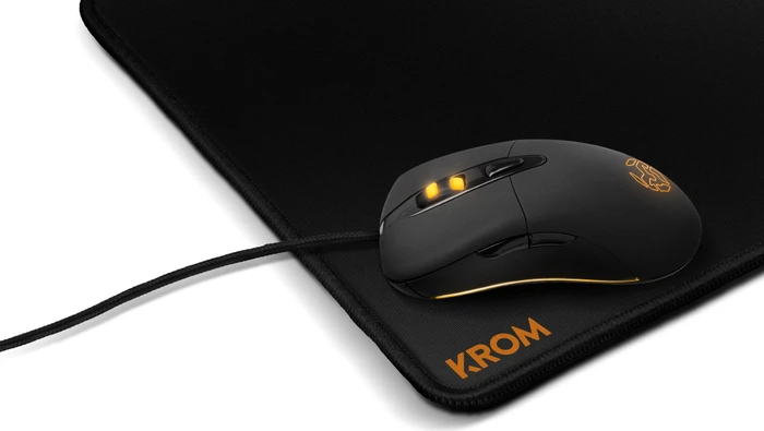 Krom Knout XL Gaming Mousepad, schwarz
