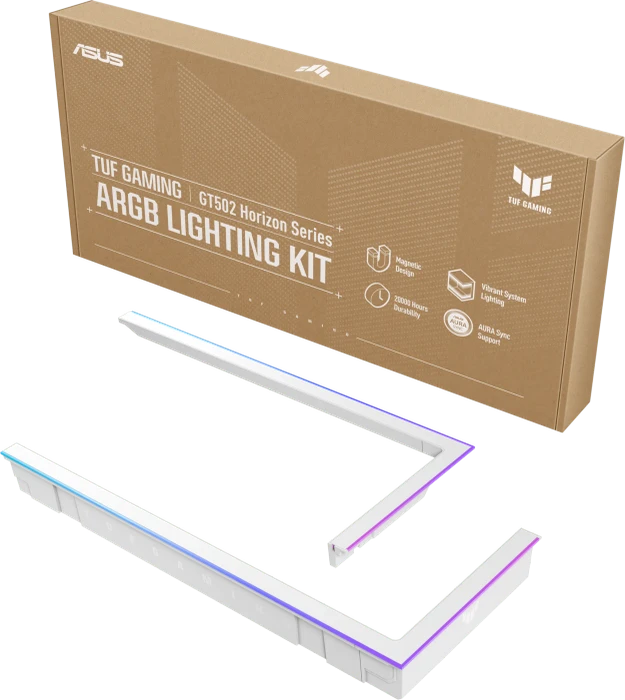ASUS TUF GAMING GT502 Horizon ARGB Lighting Kit für ASUS TUF Gaming GT502 Horizon, White