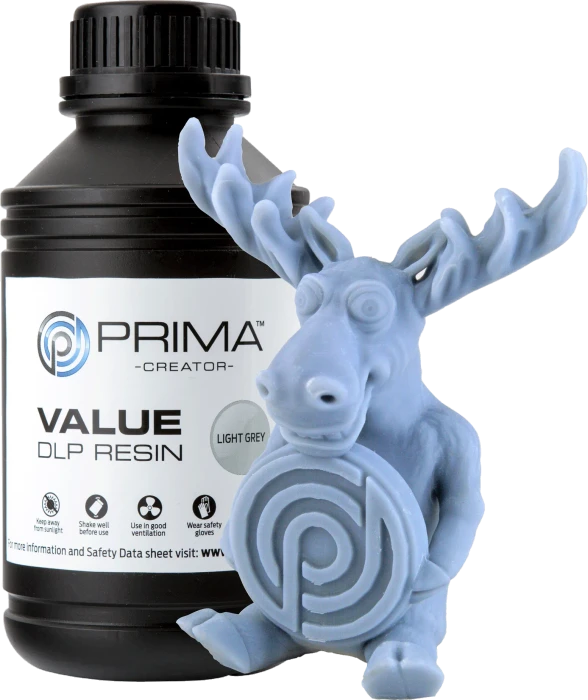 PrimaCreator Value UV/DLP Light Grey, 500g