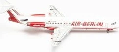 Herpa Air Berlin Fokker 100 D-AGPK