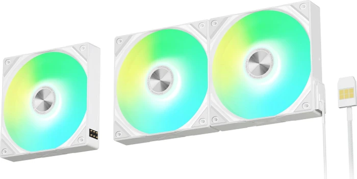 TRYX Rota SL 120 ARGB Reverse White, weiß, 120mm, 3er-Pack