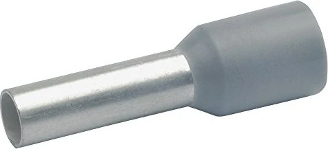 Klauke Isolierte Aderendhülse nach DIN mit Easy Entry 4mm² grau, 100 Stück