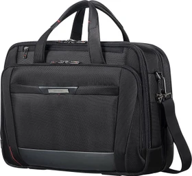 Samsonite Pro-DLX 5 Bailhandle expandable 17.3" erweiterbare Notebook-Umhängetasche schwarz