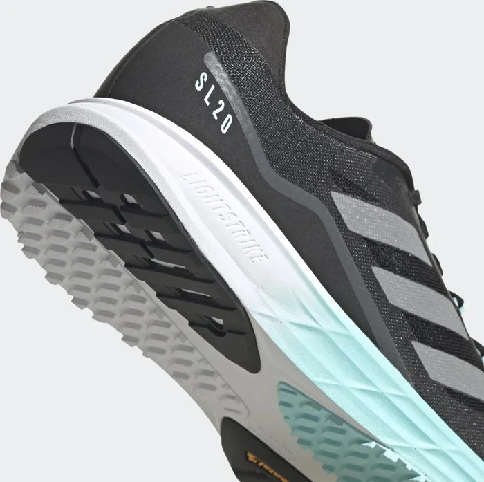 adidas SL20 core black/silver metallic/clear aqua (Damen)