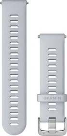 Garmin Silikon Ersatzband 135-226mm für Garmin Aktivitäts-Tracker whitestone/silver
