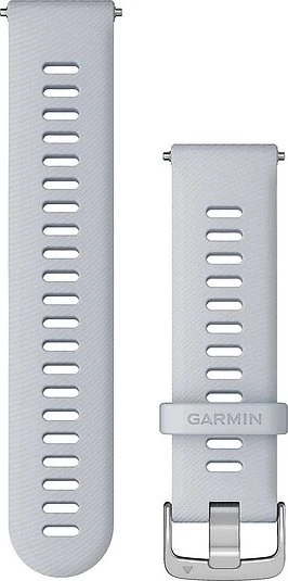 Garmin Silikon Ersatzband 135-226mm für Garmin Aktivitäts-Tracker whitestone/silver