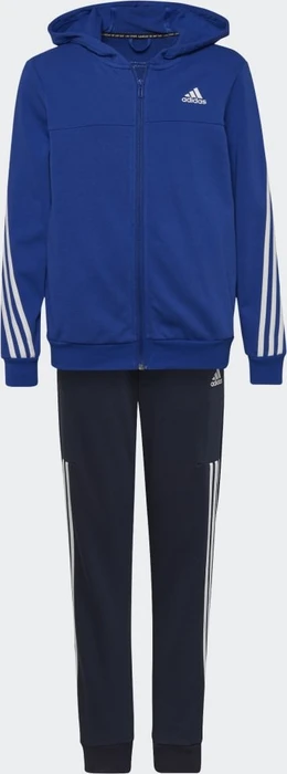 adidas 3-Streifen Trainingsanzug royal blue/white (Junior)