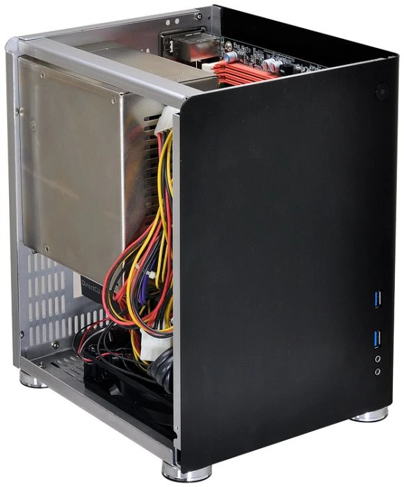 Lian Li PC-Q01B schwarz, Mini-ITX