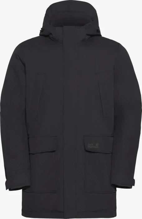Jack Wolfskin Canyon Shield Funktionsmantel schwarz (Herren)