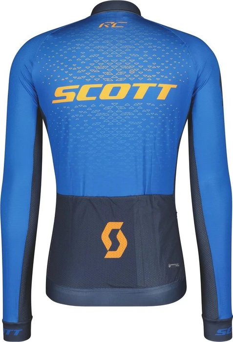 Scott RC Pro Trikot langarm midnight blue/copper orange (Herren)