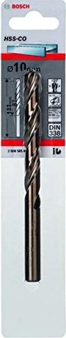 Bosch Professional HSS-Co Spiralbohrer, 10x87x133mm, 1 Stück