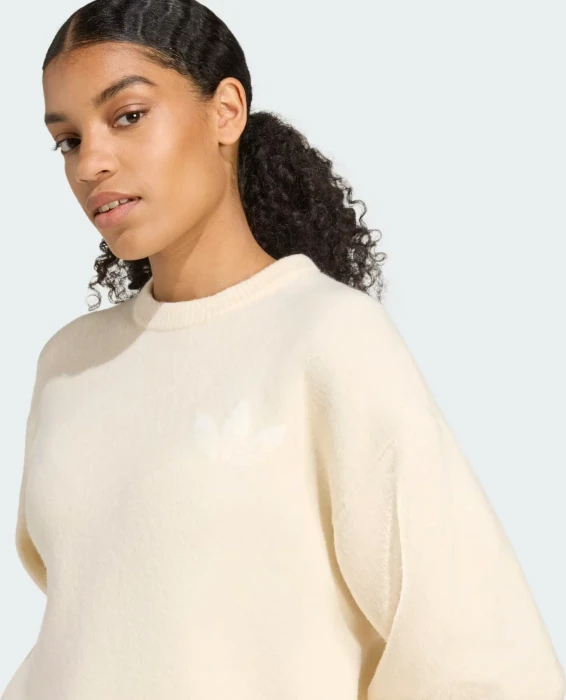 adidas Athletic Dept Sweatshirt wonder white (Damen)