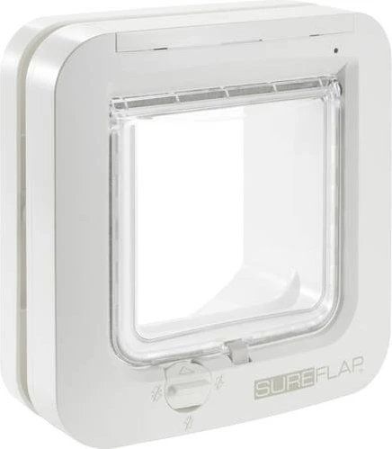 Sure Petcare SureFlap Microchip Katzenklappe, weiß (SUR001)
