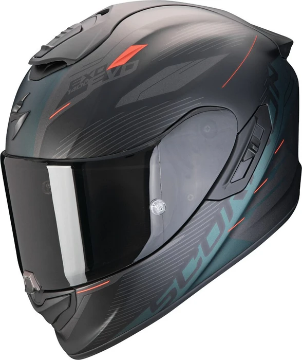 Scorpion EXO-1400 Evo II Air Luma matt schwarz/grün
