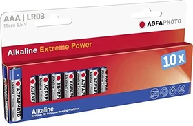 AgfaPhoto Alkaline Power Micro AAA, 10er-Pack