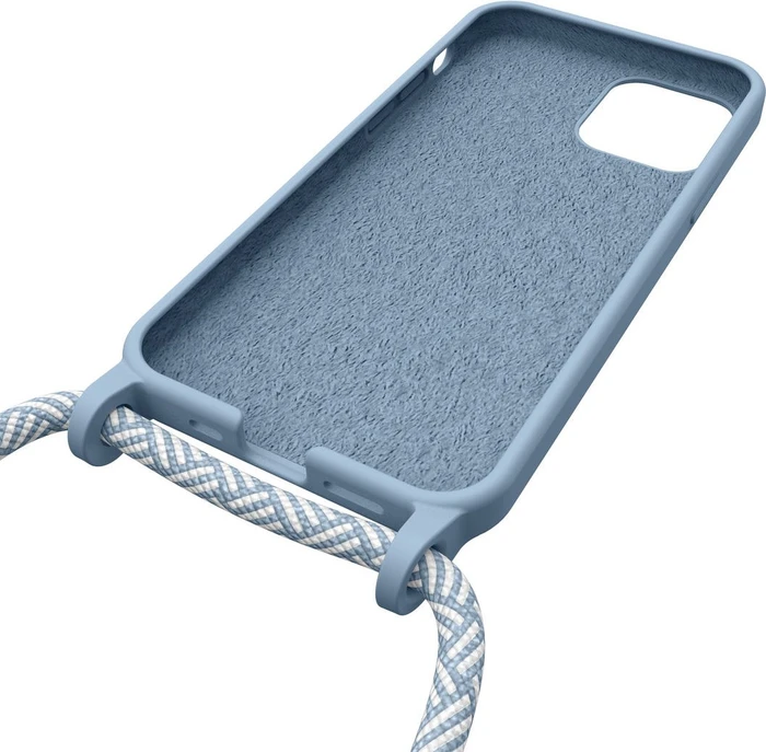 Artwizz HangOn Case Silicone für Apple iPhone 12 Mini Nordic-Blue