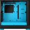 Fractal Design Pop Air RGB Cyan Core TG Clear Tint, Glasfenster Vorschaubild
