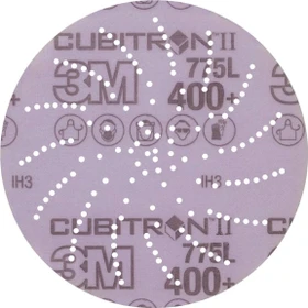 3M Xtract Cubitron II 775L Schleifblatt K400, 125mm, 50 Stück