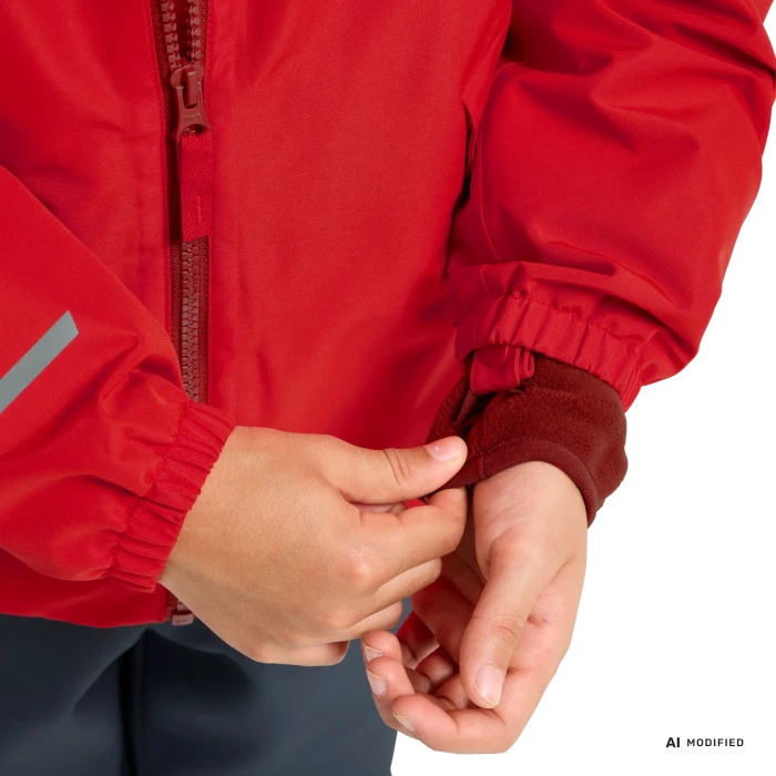 Jack Wolfskin Iceland 3in1 Funktionsjacke siren red (Junior)