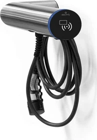 hesotec electrify eBox wr30 Smart wr30-R 11kW edelstahl gebürstet, 4m Ladekabel