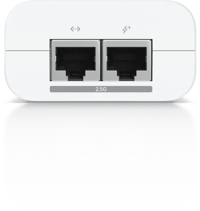 Ubiquiti Wallmount 2.5G PoE-Injektor, 2x RJ-45, 30W passiv PoE