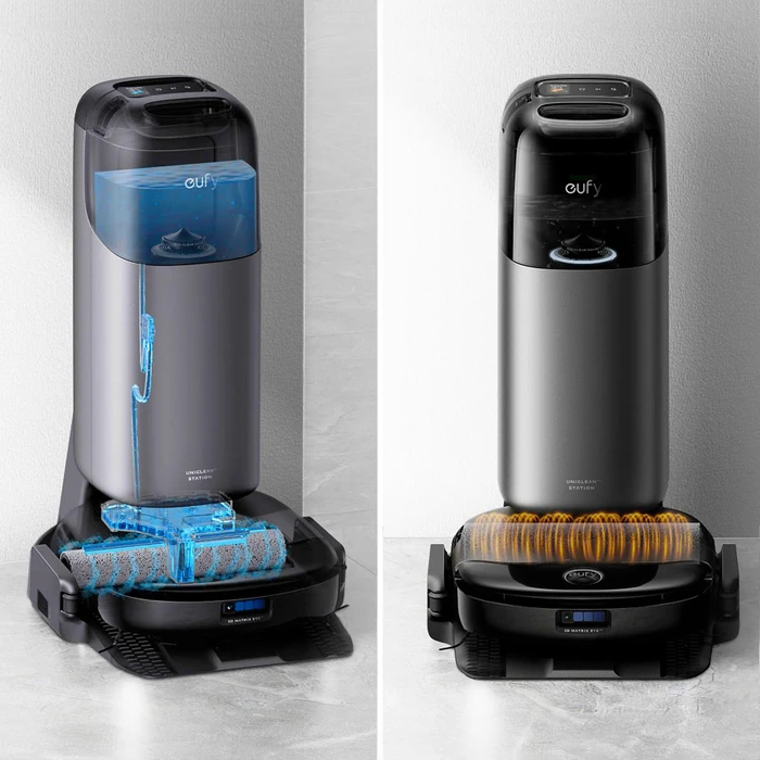 eufy S1 Pro Saug-/Wischroboter schwarz inkl. Absaug-/Reinigungsstation
