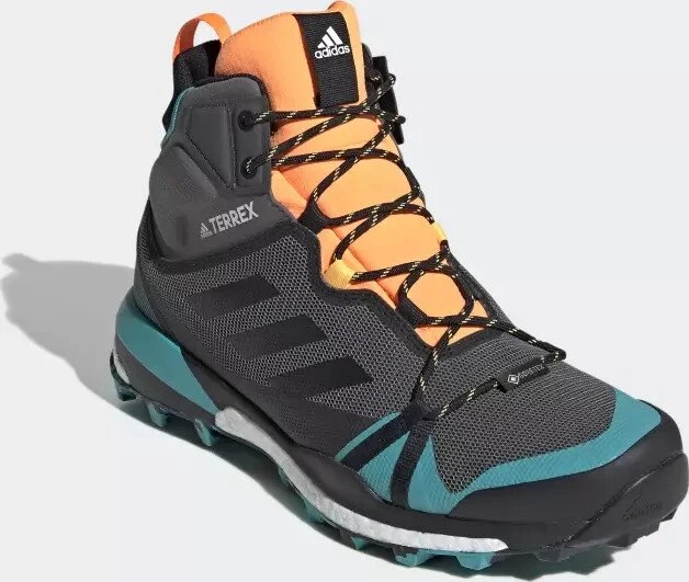 adidas Terrex Skychaser LT Mid GTX grey four/core black/hi-res aqua (Herren)
