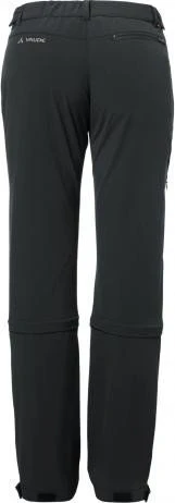 Vaude Farley Stretch Capri T-Zip II Zip-Off Hose lang schwarz (Damen)