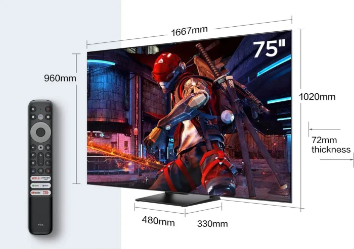 TCL 75T8A