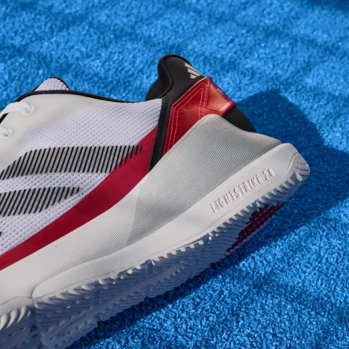 adidas Crazyquick Padel cloud white/core black/lucid red (Herren)