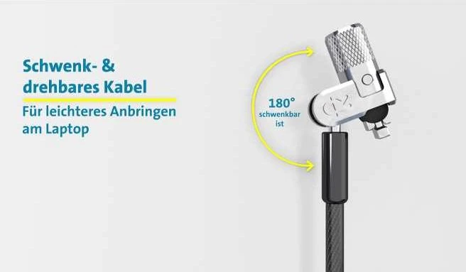 Kensington MicroSaver 2.0 Sicherheitskabelschloss