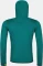 Ortovox Fleece Light Grid Hooded Funktionsjacke pacific green (Herren) Vorschaubild