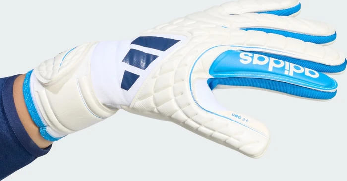 adidas Copa League Torwarthandschuhe zero metalic/lucid ray blue/dark blue