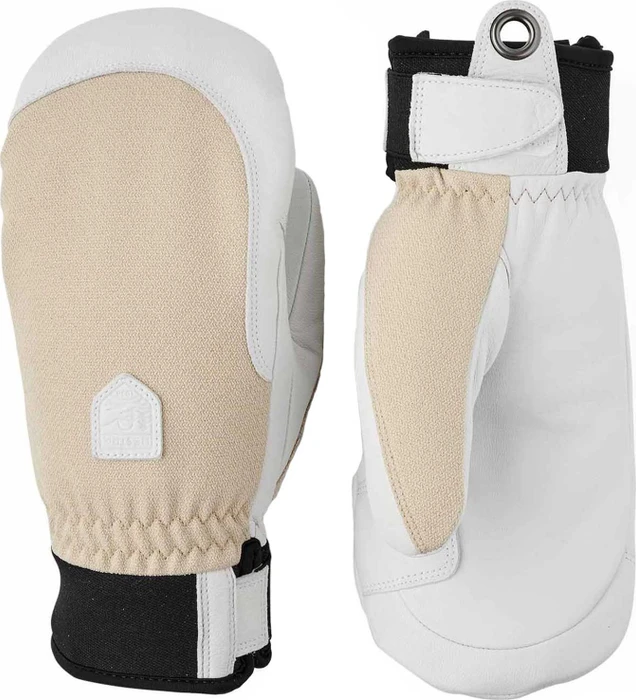 Hestra Army Leather Patrol Mitt Skihandschuhe beige (Damen)