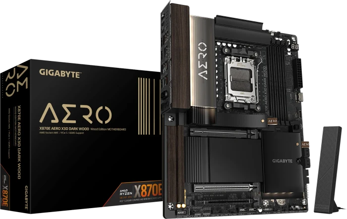 GIGABYTE X870E Aero X3D Dark Wood (AMD AM5)