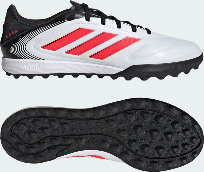 adidas Copa Pure III League TF cloud white/lucid red/core black