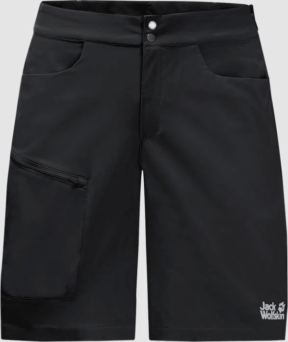 Jack Wolfskin Tourer Shorts Fahrradhose kurz schwarz (Herren)