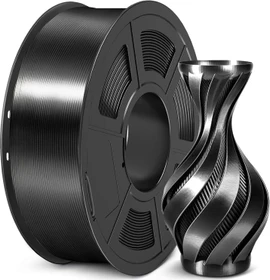Sunlu Silk PLA+, schwarz, Spule, 1.75mm, 1.00kg