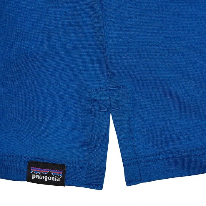 Patagonia Capilene Cool Merino Graphic Funktionsshirt kurzarm fitz roy fader/alpine blue (Herren)